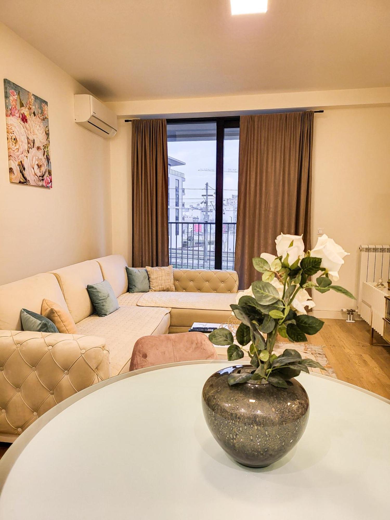 Ferienwohnung Belgrade Waterfront - Beograd Na Vodi Exterior foto