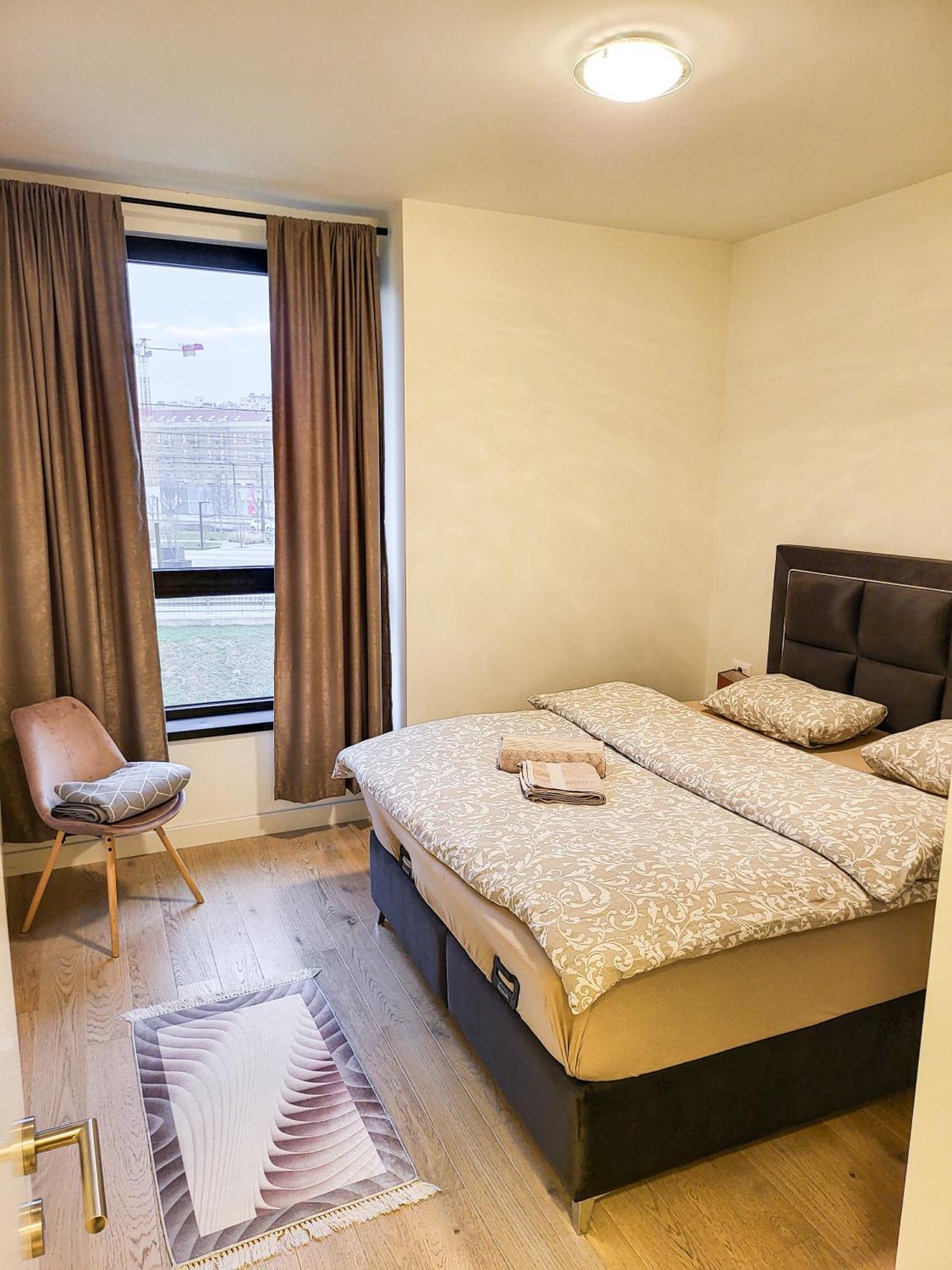 Ferienwohnung Belgrade Waterfront - Beograd Na Vodi Exterior foto