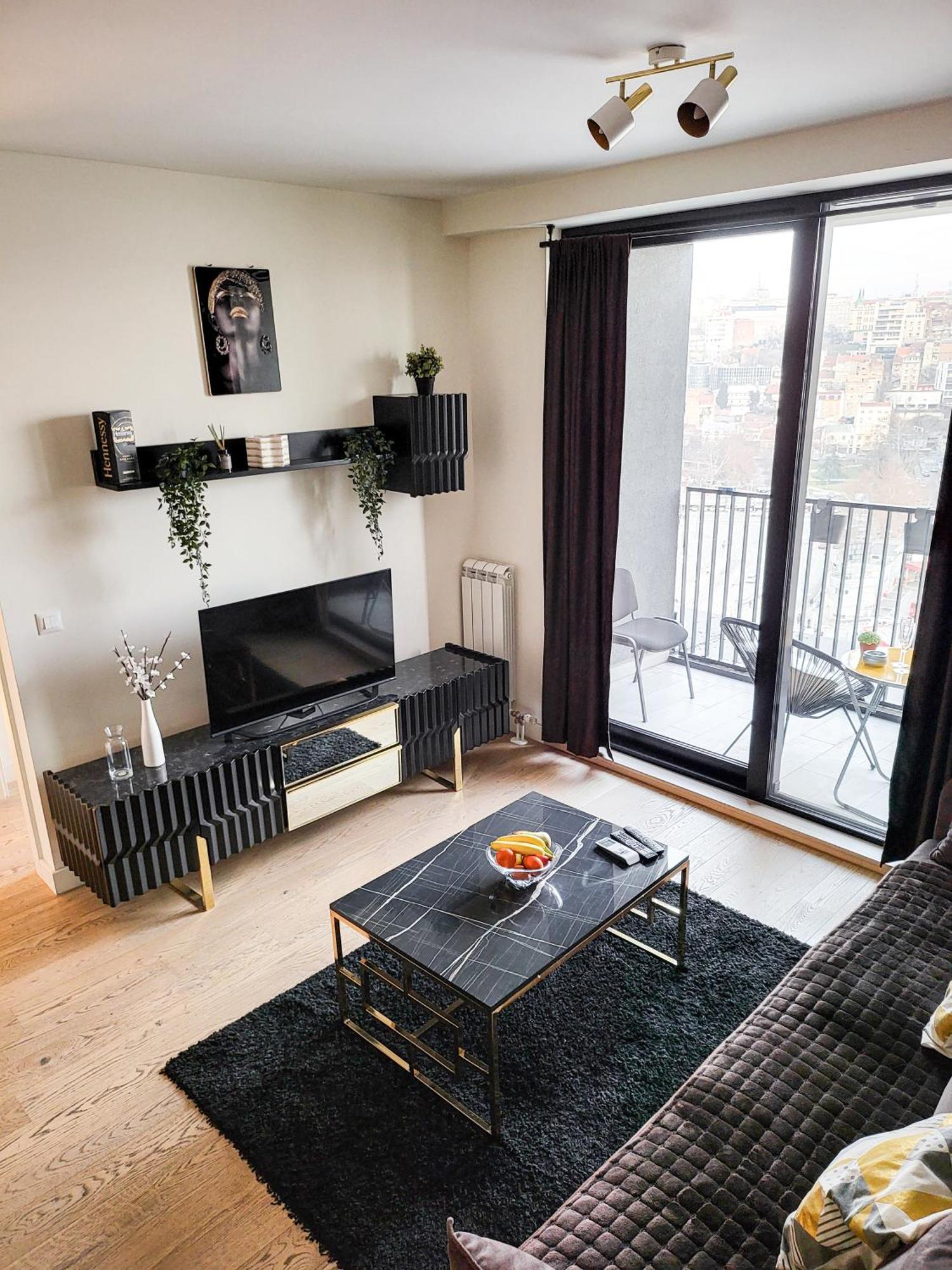 Ferienwohnung Belgrade Waterfront - Beograd Na Vodi Exterior foto